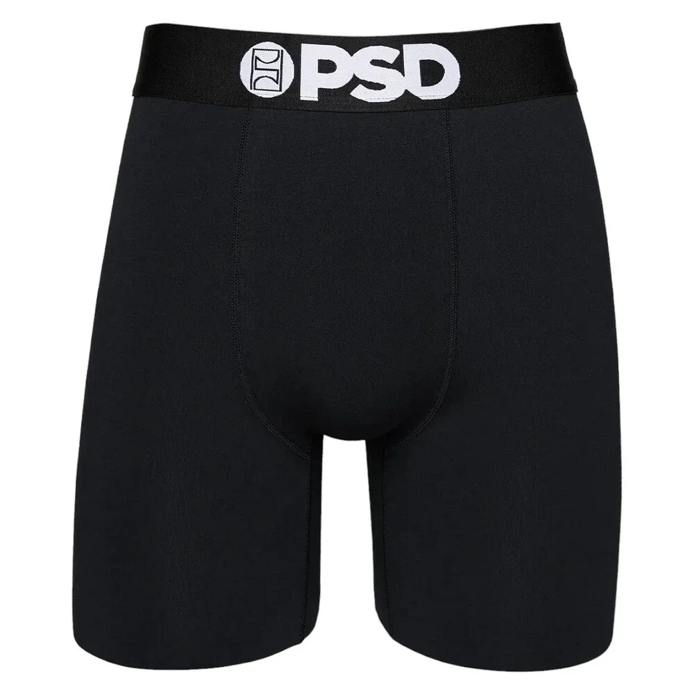 PSD Boxer Briefs Men's XL Black 4-way Stretch Underwear Pack of 3 GBO3340